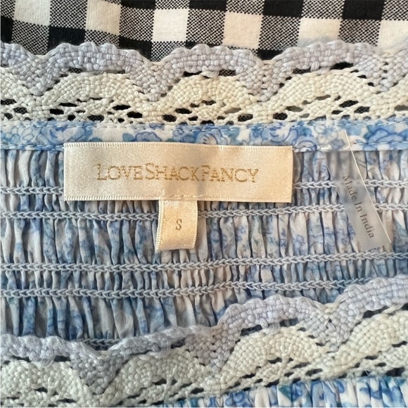 EUC LoveShackFancy Brentlin Floral-Print Cotton Dress - Picture 2 of 5